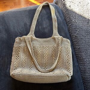 The Sak Crochet Tote Bag / Purse